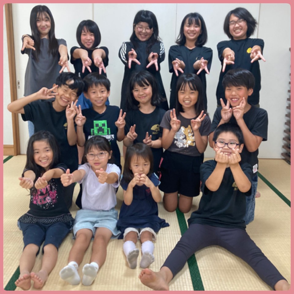 夏⭐︎書道パフォーマンスpart①