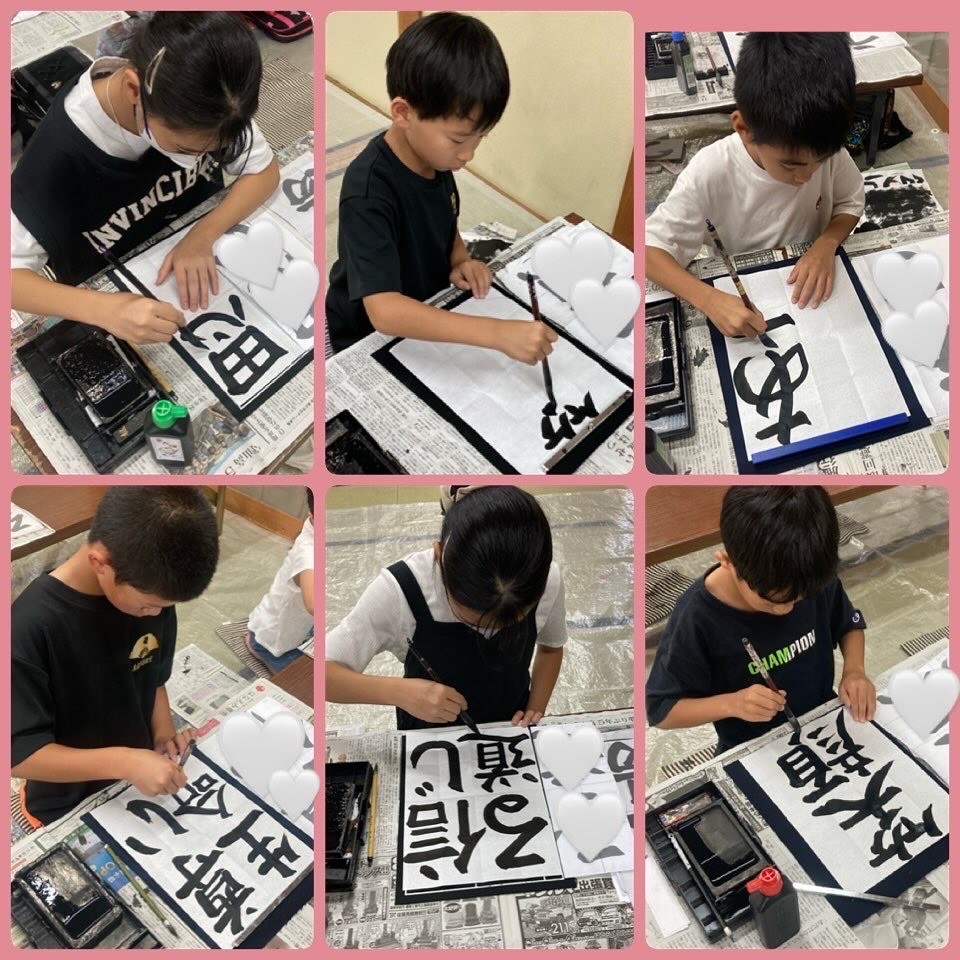 夏休みのおけいこ🌻安城教室